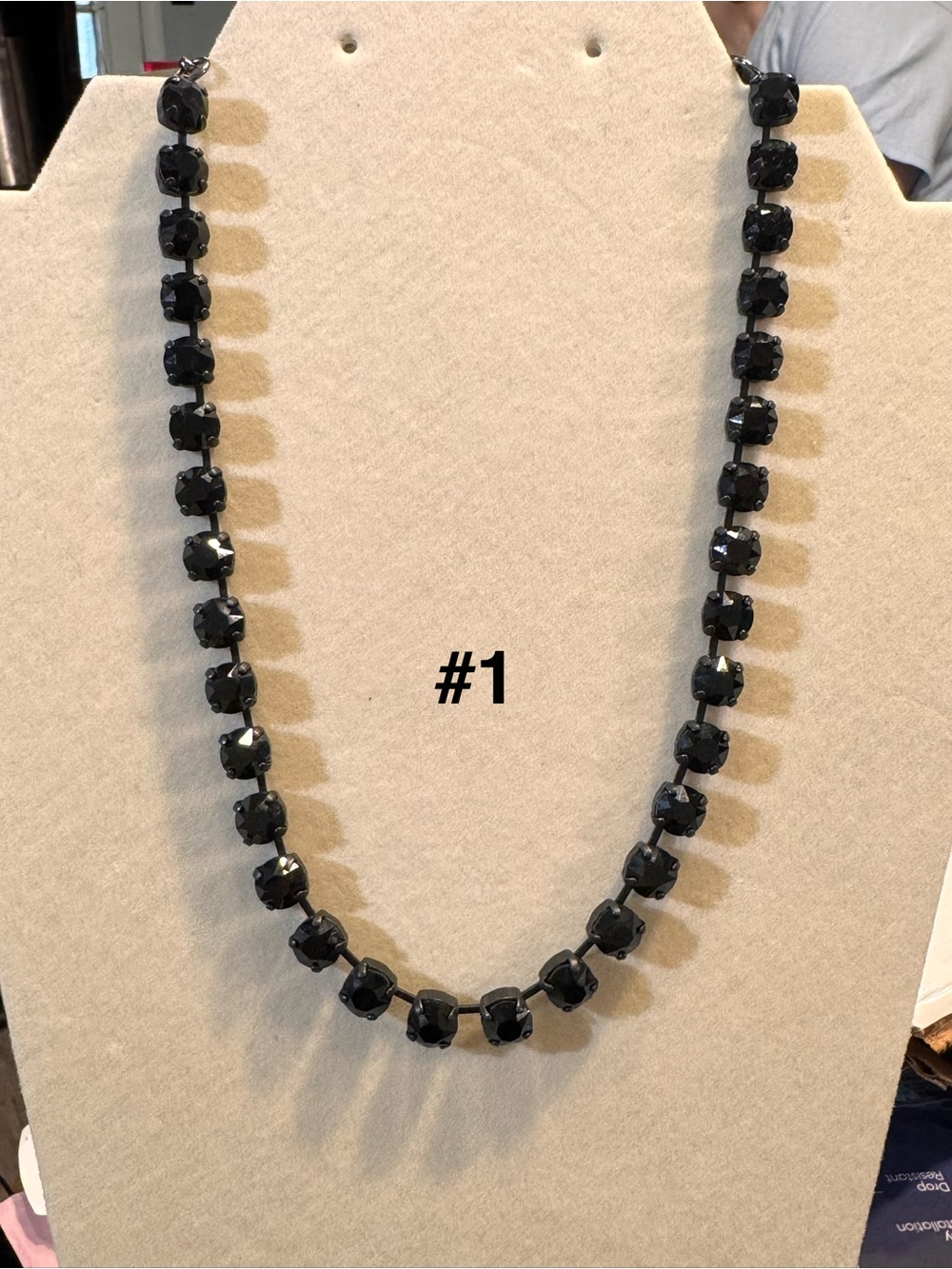 TOVA Smutt/Black Oakland Necklace - Picture 2 of 2